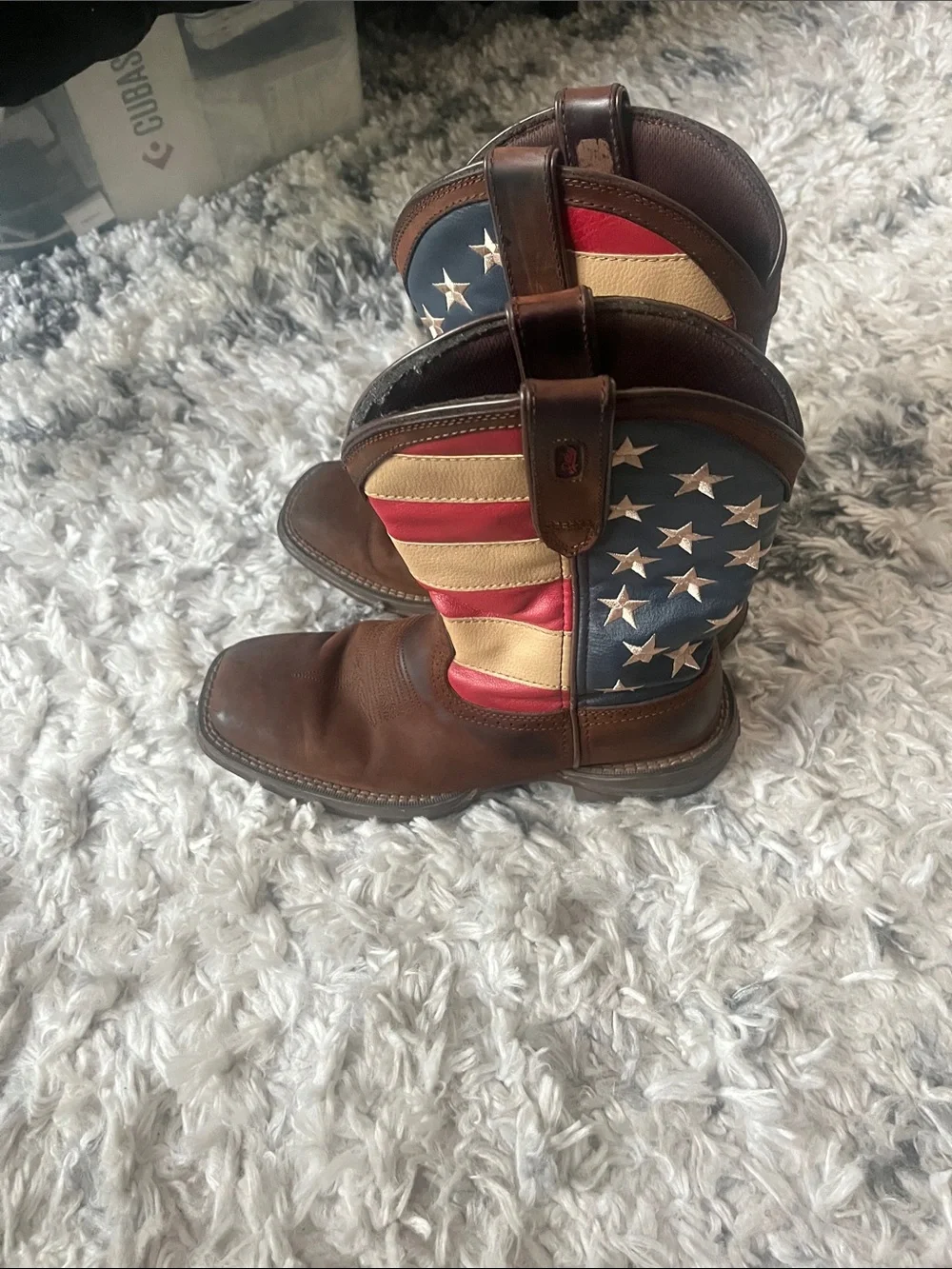 Durango rebel American flag boots